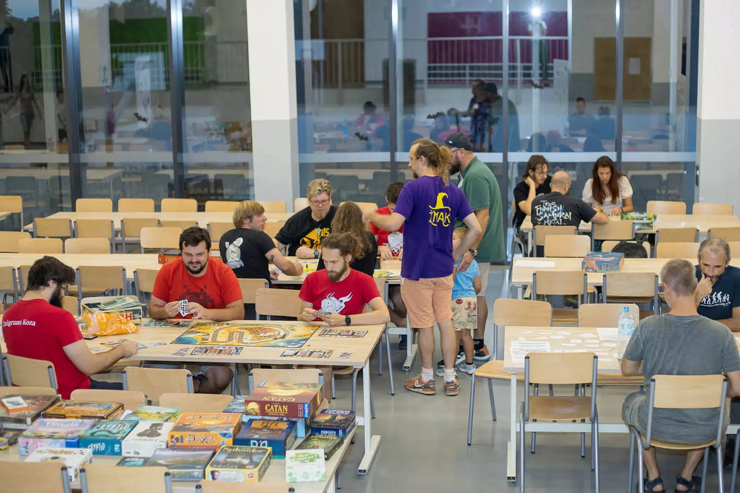 Izbliza kockica od društvene igre